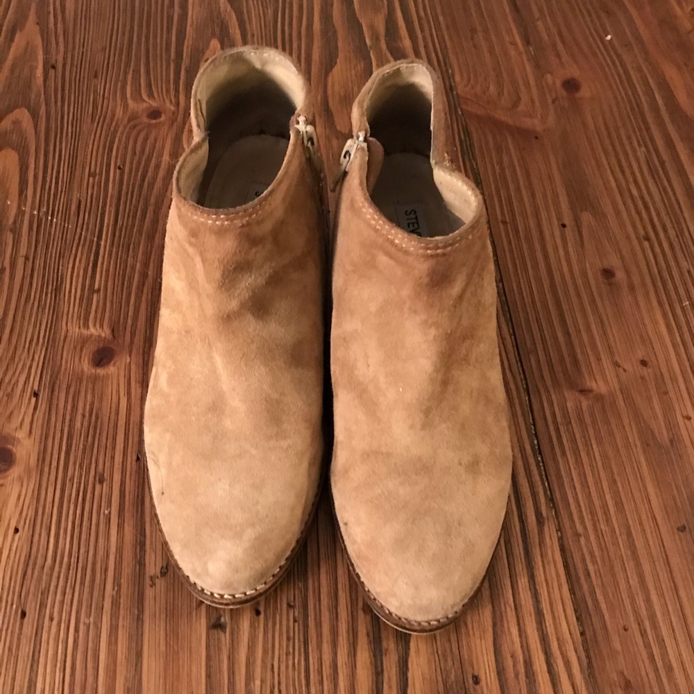 Steve Madden Suede Ankle Boots
